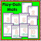 Number Play-Doh Mats 1-10 Math Center