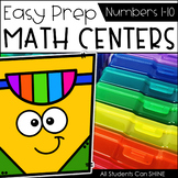 Math Centers {Number Sense 1-10}