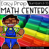 Math Centers {Number Sense 11-20}