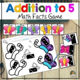 Math Centers Number Sense Addition to 5 Math Butterfly Spr