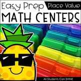 Math Centers {Place Value}