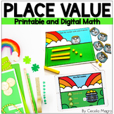 Math Centers Place Value St. Patricks Day Place Value to 100
