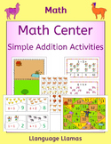 Math Centers - Simple Farm Addition Activities and Games