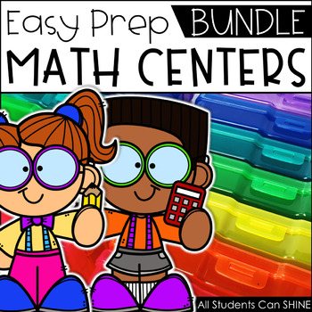 Preview of Math Centers {The Bundle}