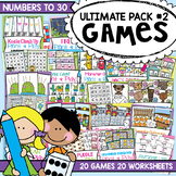 Math Centers and Games for Numbers to 30 - Ultimate Pack #2