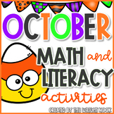 Math Centers and Literacy Center Activities for October | 