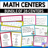 Math Centers 1st 2nd & 3rd Grade