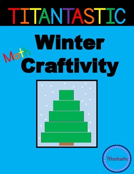 Preview of Math Centers for Kindergarten - Christmas Tree Craft