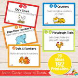 Math Centers for Pre K
