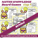 Math Centre Board Games and Charts BUNDLED 1st -  3rd Grad