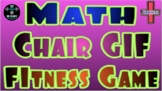 Math Chair GIF Fitness Game (Addition)