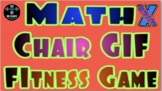 Math Chair GIF Fitness Game (Multiplication)