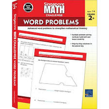 Preview of Math Challenge Word Problems, Grades 2 - 5