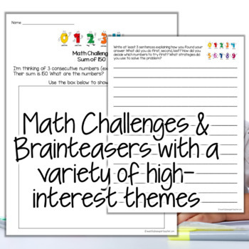 Math Worksheets | Math Distance Learning | Home Learning Packet | TpT