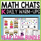 Math Warm Ups for Kindergarten, Daily Math Spiral Review a