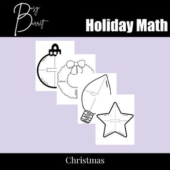 Preview of Math Christmas Activity