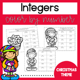 Math Christmas Coloring Pages {Add, Subtract, Multiply, Di