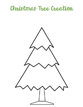 Math Christmas Tree Creation by Evans in Elementary | TPT