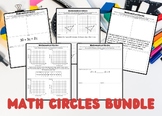 Math Circles Activities Bundle