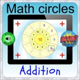 Math Circles: Addition BOOM distance learning math puzzles