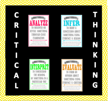 critical thinking bulletin board ideas
