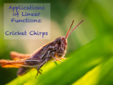 Math Clip Art: Applications of Linear Functions: Cricket Chirps