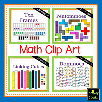 Preview of Math Clip Art Bundle