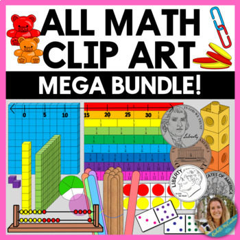 Preview of Math Clip Art MEGA BUNDLE!!! Major Clipart Savings!