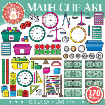 Preview of Math Clip Art (STEM series)