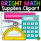 Math Clipart Calculator, Protractor, Compass, Ruler, Graph