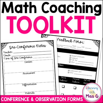 Preview of Math Coaching Cycle | Toolkit for Math Coaches