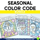 Math Color By Code - Seasonal Bundle