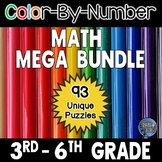 Math Color by Number Mega Bundle