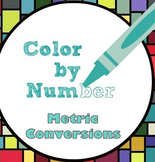 Math Color by Number - Metric Conversions