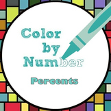 Math Color by Number - Percents