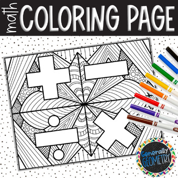 math coloring pages