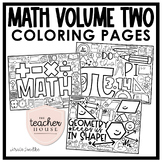Math Coloring Pages (Volume 2)
