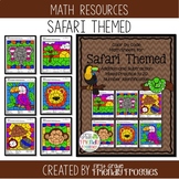 Math Coloring Sheets - Addition and Subtraction - Summer S