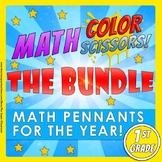 Math, Colors, Scissors-The Bundle-1st_grade-Common_Core_Aligned