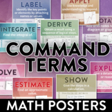 Math Command Terms (POSTERS) Vol. I