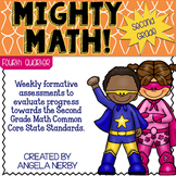 SECOND GRADE Math Formative Assessments - Fourth Quarter