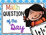 Math Common Core Question of the Day for First Grade