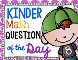Math Common Core Question of the Day for Kindergarten