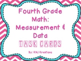 Math Common Core Task Cards Measurement and Data Grade 4