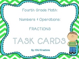 Math Common Core Task Cards Numbers and Operations: Fracti