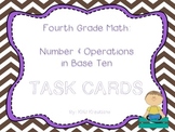 Math Common Core Task Cards Numbers and Operations in Base