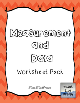 Preview of Math Common Core Worksheet PACK (4.MD)