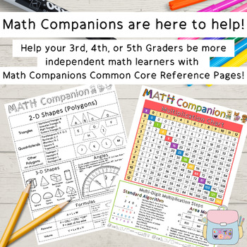 Preview of Math Companion Reference Notes
