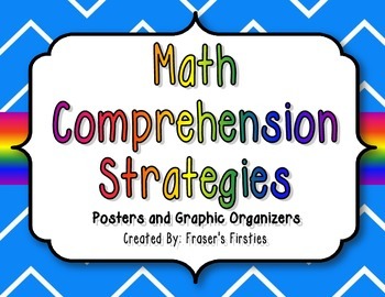 Preview of Math Comprehension Strategies Posters