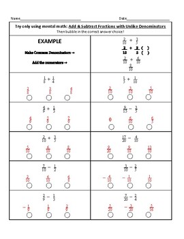 Math Computations Aimsweb Worksheets Teachers Pay Teachers